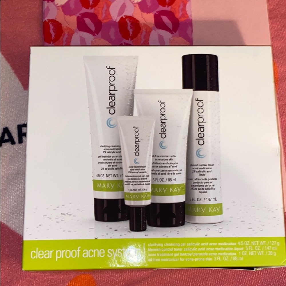 Mary Kay White Acne & Blemish Skincare Set